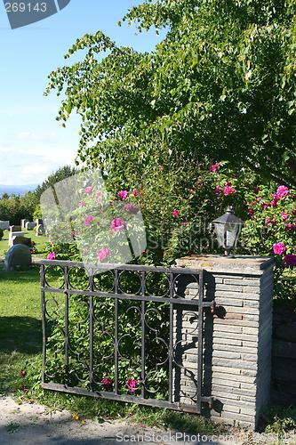 Image of Cemetery gate