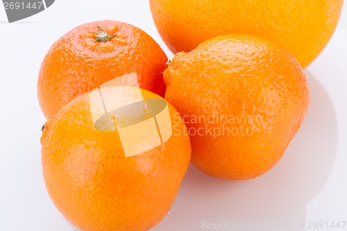 Image of Fresh orange halved to show the pulp