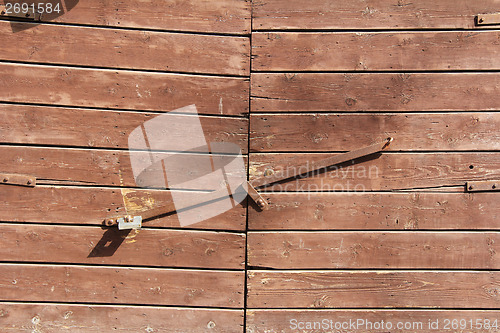 Image of Old wooden door