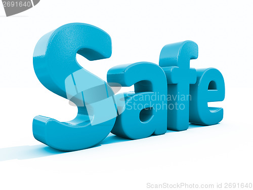 Image of 3d word safe