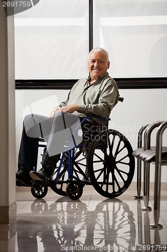 Image of Happy Disabled Senior Man