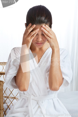 Image of Female Suffering With Headache