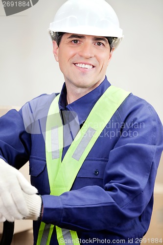 Image of Portrait Of Confident Foreman