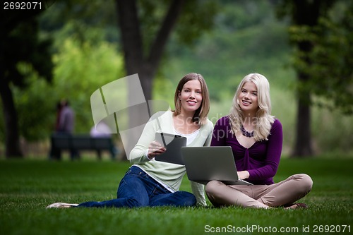 Image of Happy Young Students