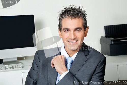 Image of Portrait Of Smart Businessman