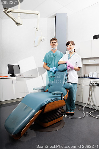 Image of Portrait of Dentist and Hygienist