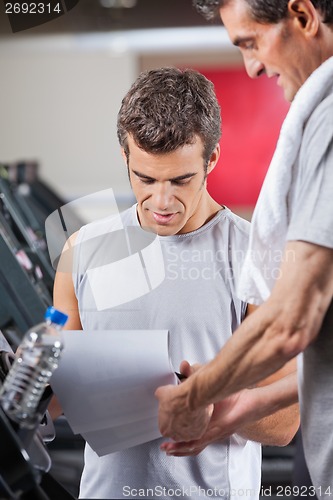 Image of Instructor Making Notes