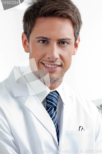 Image of Male Dentist Smiling
