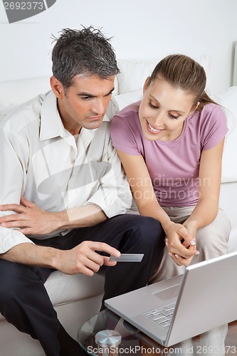 Image of Couple Making An Online Payment