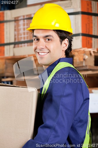 Image of Foreman Working At Warehouse