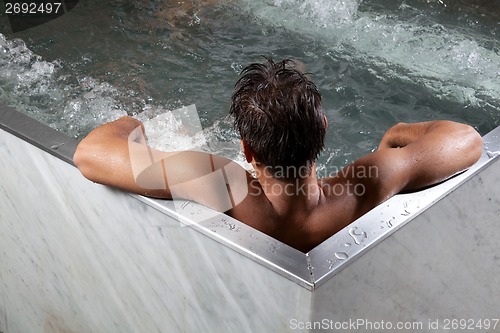 Image of Man in Bathtub
