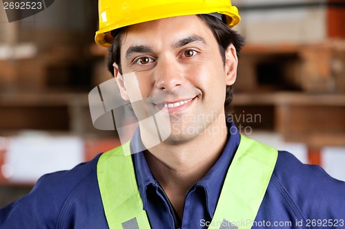 Image of Young Foreman Smiling