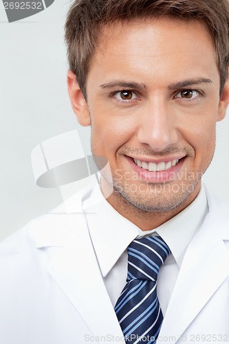 Image of Male Dentist smiling