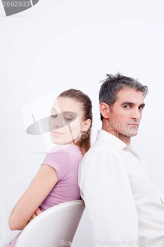 Image of Couple with their Backs Turned
