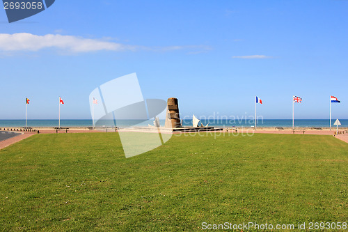 Image of Memorial at Omaha Beach