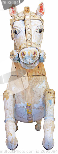Image of carousel horse