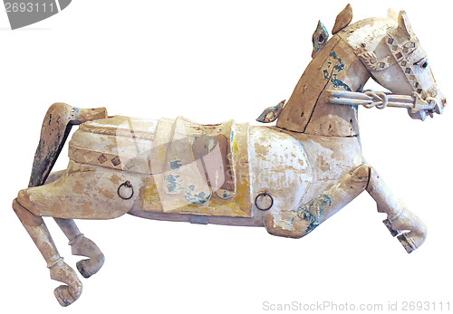 Image of Old wooden horse
