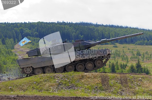 Image of Leopard 2 tank