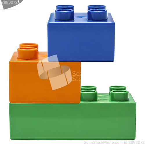 Image of Colorful building blocks