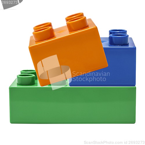 Image of Colorful building blocks