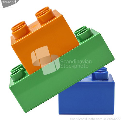 Image of Colorful building blocks