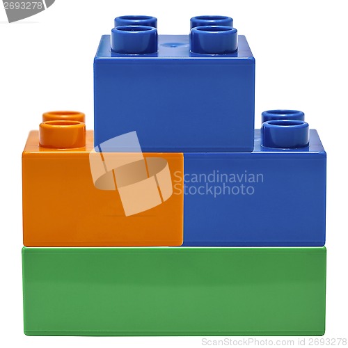 Image of Colorful building blocks