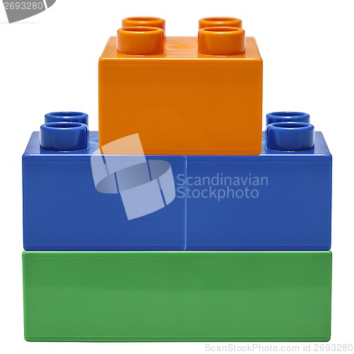 Image of Colorful building blocks