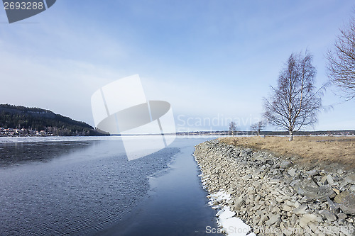 Image of lake and sky