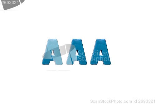 Image of Letter magnets  AAA