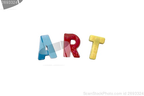 Image of Letter magnets  ART