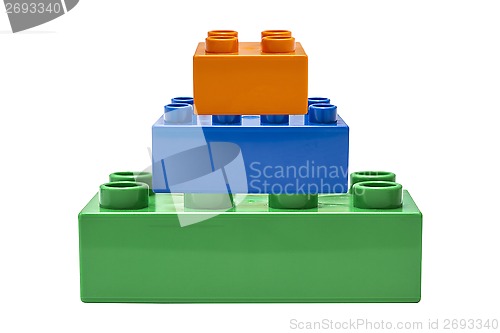 Image of colorful building block