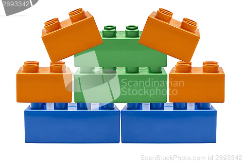 Image of colorful building block