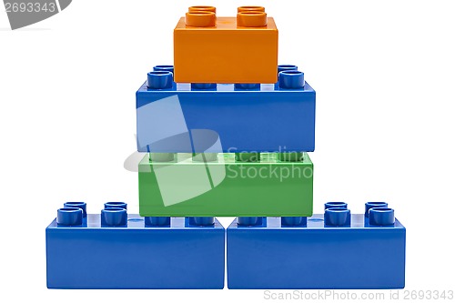 Image of colorful building block