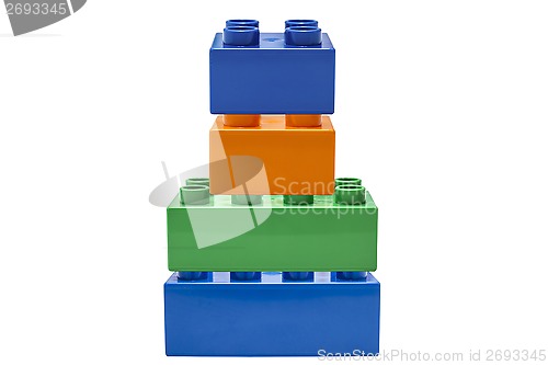 Image of colorful building block