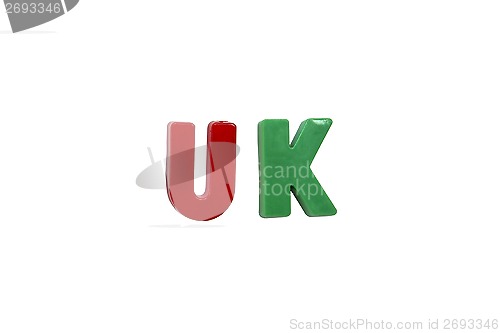 Image of Letter magnets UK