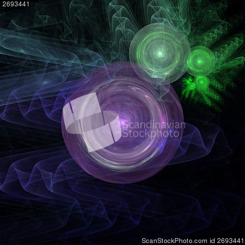 Image of Abstract Art Wonderful Galaxy