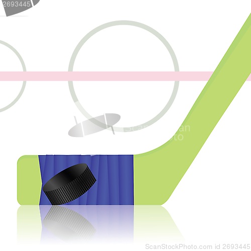 Image of hockey game