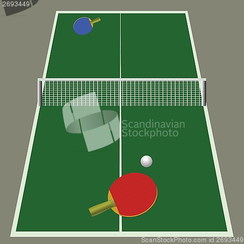 Image of ping pong game