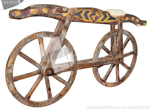 Image of Wooden bike