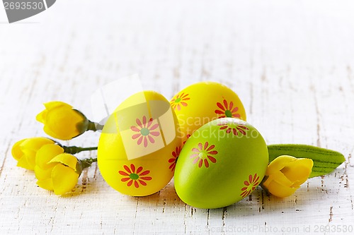 Image of Easter eggs