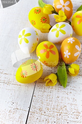 Image of Easter eggs