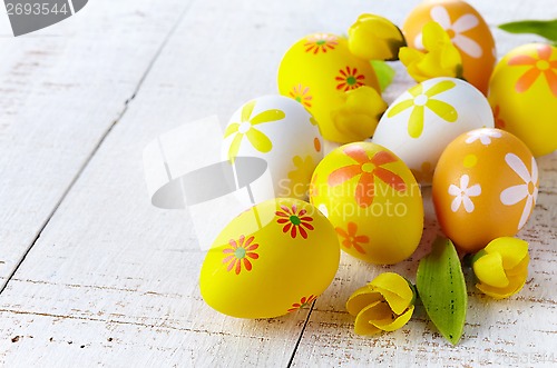 Image of Easter eggs