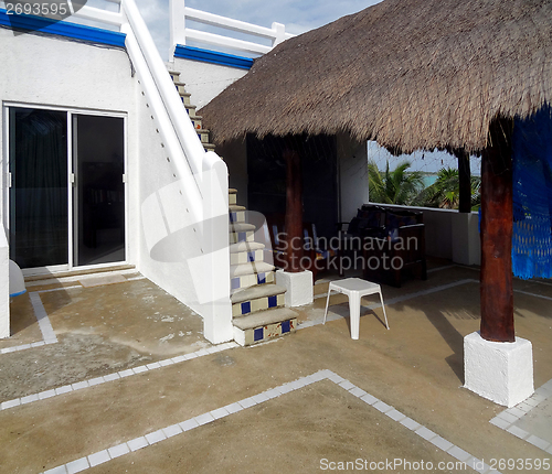 Image of mexican roof terrace