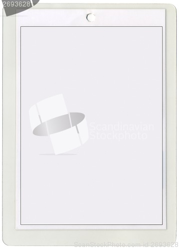 Image of Blank ID Card Cutout