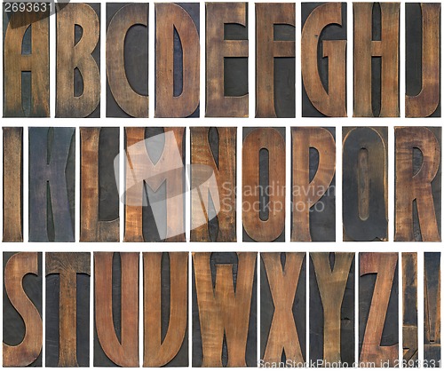 Image of Wooden Letters Cutout