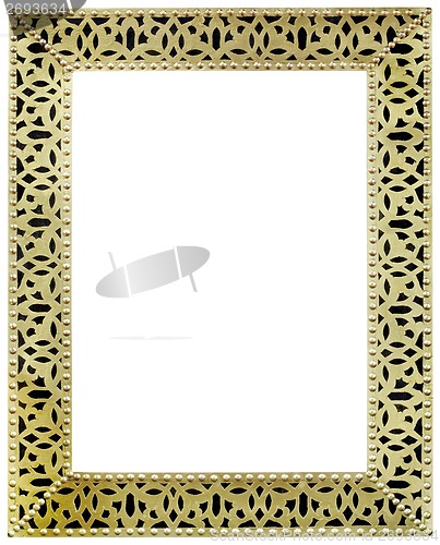 Image of Golden Mirror Frame Cutout