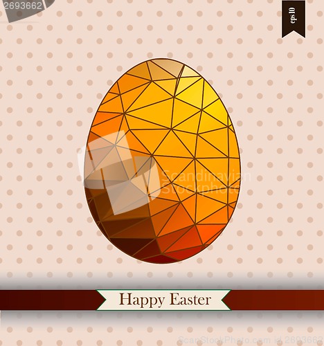 Image of Easter greeting card with place for your text