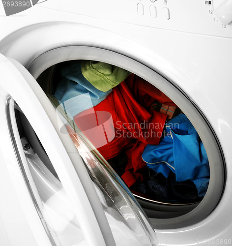 Image of Clothes in laundry