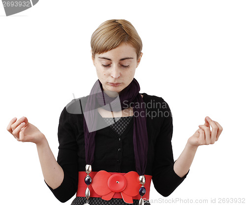 Image of Woman praying