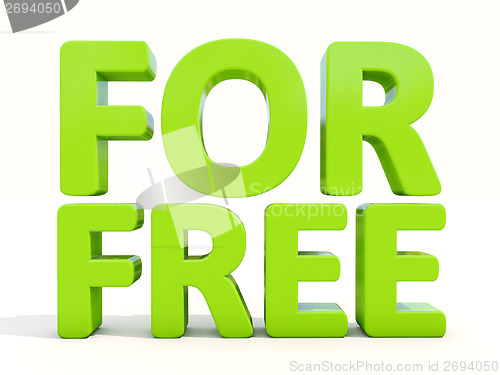 Image of 3d words for free